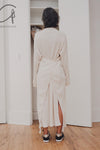 Baserange long skirt DRSH-RIB-000 meters color